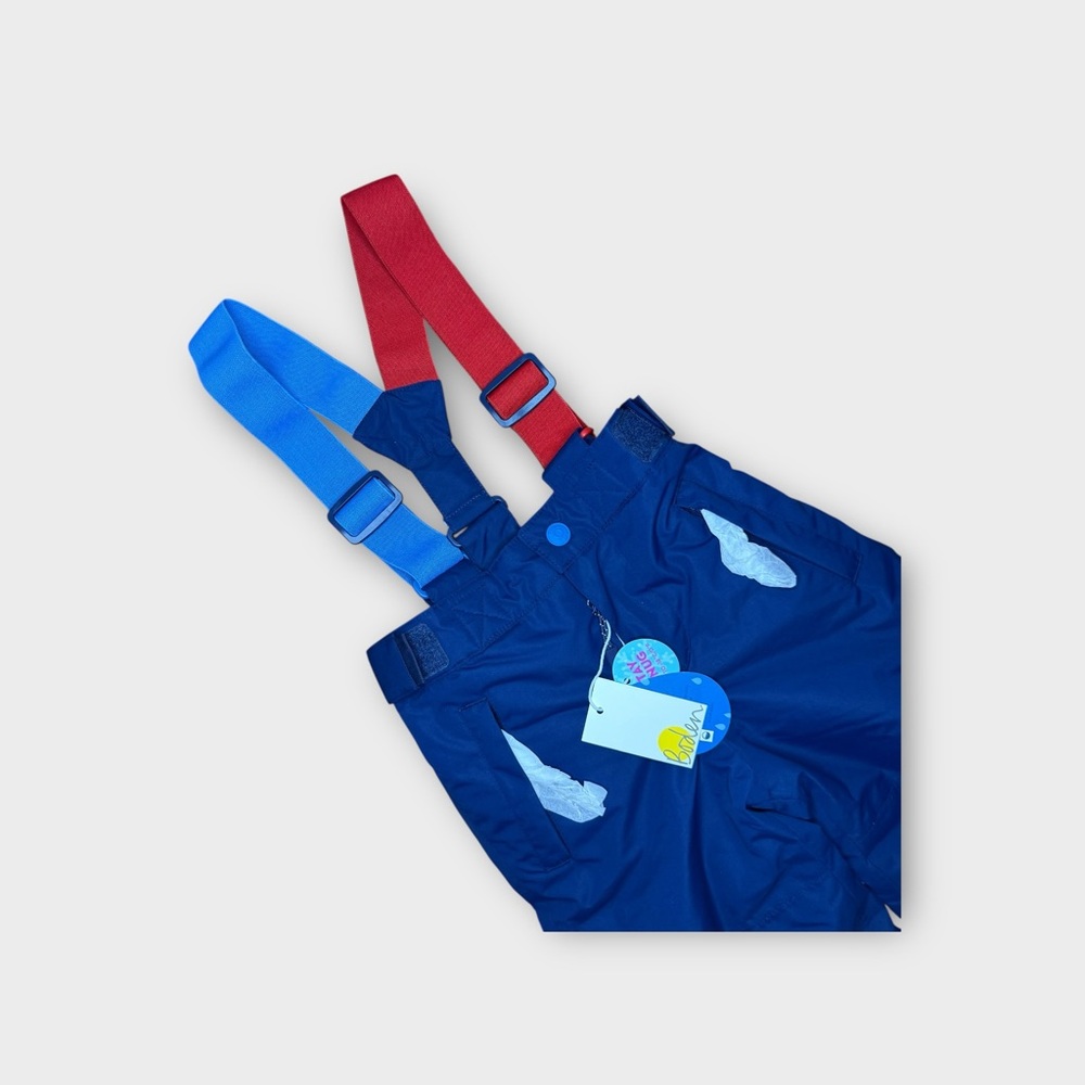 Mini Boden Colorful Camo Snow Ski Jacket & Blue Bib - Picture 7 of 10